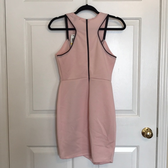 Pink Fitted Dress - Picture 3 of 3